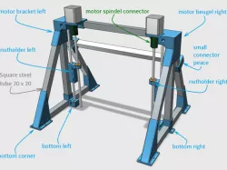 Z axis for CNC mini mill