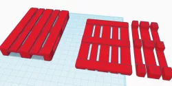 1/14 Scale EUR-pallet
