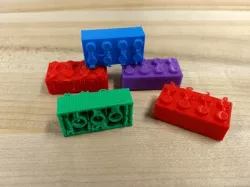 2 by 4 Lego Brick