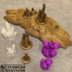 28mm Cavern Terrain Set