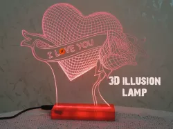 3D ILLUSION LAMP