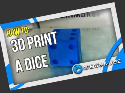 3D Print a Dice