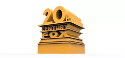 3D printable 20th Century Fox logo