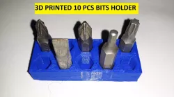 3D PRINTED BITS HOLDER 10 PCS