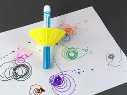 3D printed drawing top