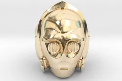 3D Ring Star Wars 3CPO