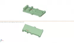 450 V2 Helicopter Battery Mount