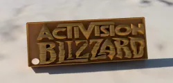 Activision Blizzard keychain