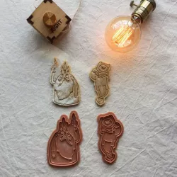 Adventure Time cookie cutter set