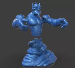 Aladdin's Genie Evil Mode (Separate Parts)