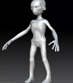Alien Figurine