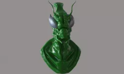 Alien Mantis Bust