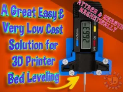 An Easy & Low Cost Solution for 3D Printer Bed Leveling