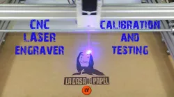 ARDUINO CNC LASER ENRGAVER PART 3 : CALIBRATION & TESTING