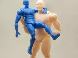 Articulated Poseable Male Figure