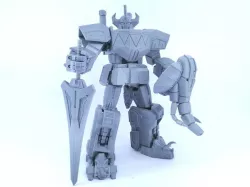 ARTICULATED POWER ROBOT NOT DINO MEGAZORD NO SUPPORT