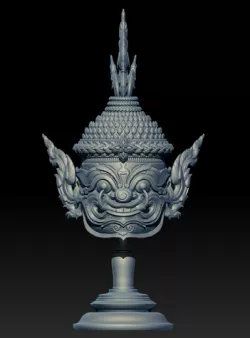 Asura mini Statue