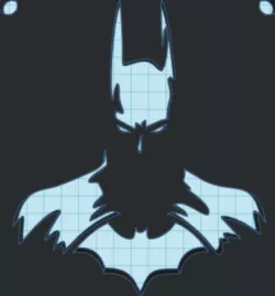 Batman Silhouette Wall Art