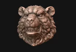 Bear head