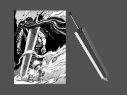 Berserk Sword Dragonslayer - Fan Art - 3D print model