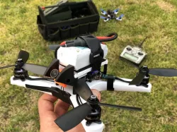 Birdbone ABS1-4DC 180mm Mini-Quad Frame