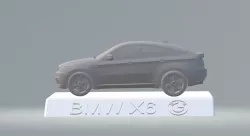 BMW X6 3D CAR MODEL HIGH QUALITY 3D PRINTING STL FILE