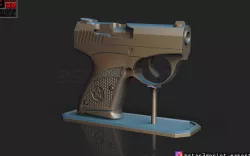 Bond Bullpup 9 Gun 3D print model