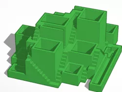 boxes and stairs
