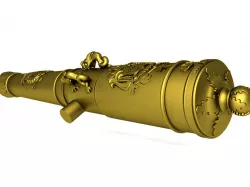 Bronze Cannon - The Count of Toulouse - 1692