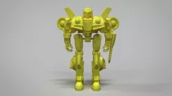 Bumblebee action figure 3D print model