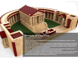 Carthage - Temple of Caelestis (Restitution) - 222 BC