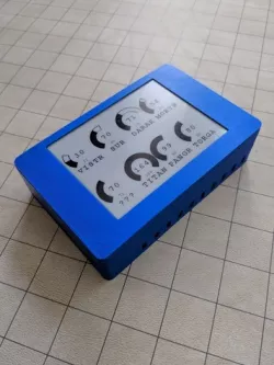 Case for Hit Point Tracker with E-Ink Display