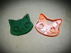 Cat Face Cookie cutter