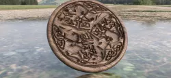 Celtic horses drink-coaster