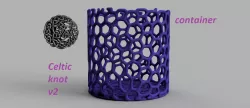 Celtic knot container v2