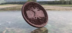 Celtic tree of Life drink-coaster