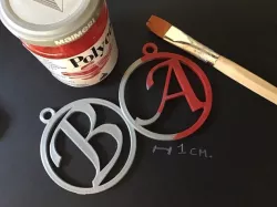 CHRISTMAS 3D letters stl file