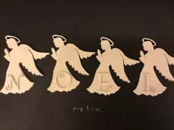 CHRISTMAS ANGELS 3D letters stl file