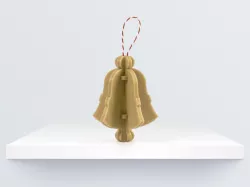 CHRISTMAS ORNAMENT: BELL BY BQ