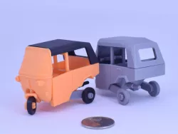 Classic 3 Wheels Car no support
