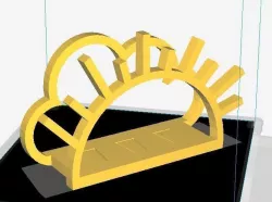 Cloud & SUN Napkin Holder
