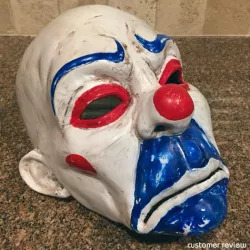 Clown Mask Dark Knight Cosplay Halloween STL File