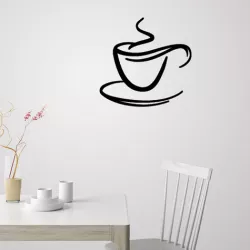 Coffee cup for wall decoration
