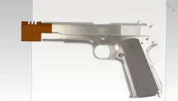 Compensador para Pistola airsoft 1911