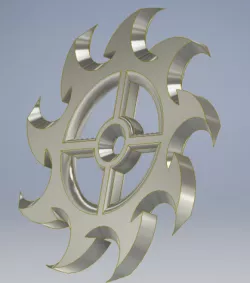 Complex Throwing Star