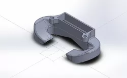 Cooling shroud for FLSun Kossel printer with New efffector: Upda