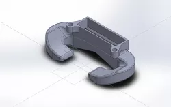 Cooling Shroud V2 for Flsun Kossel mini with new effector