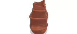 country style vase cup vessel v309 for 3d-print or cnc