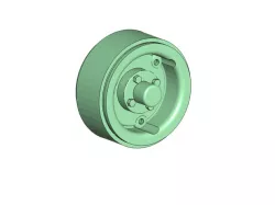 Crawler Scaler Rims 1.9" for HG P407 Tamiya Bruiser Clone