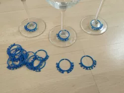 D&D Wine Glass Marker